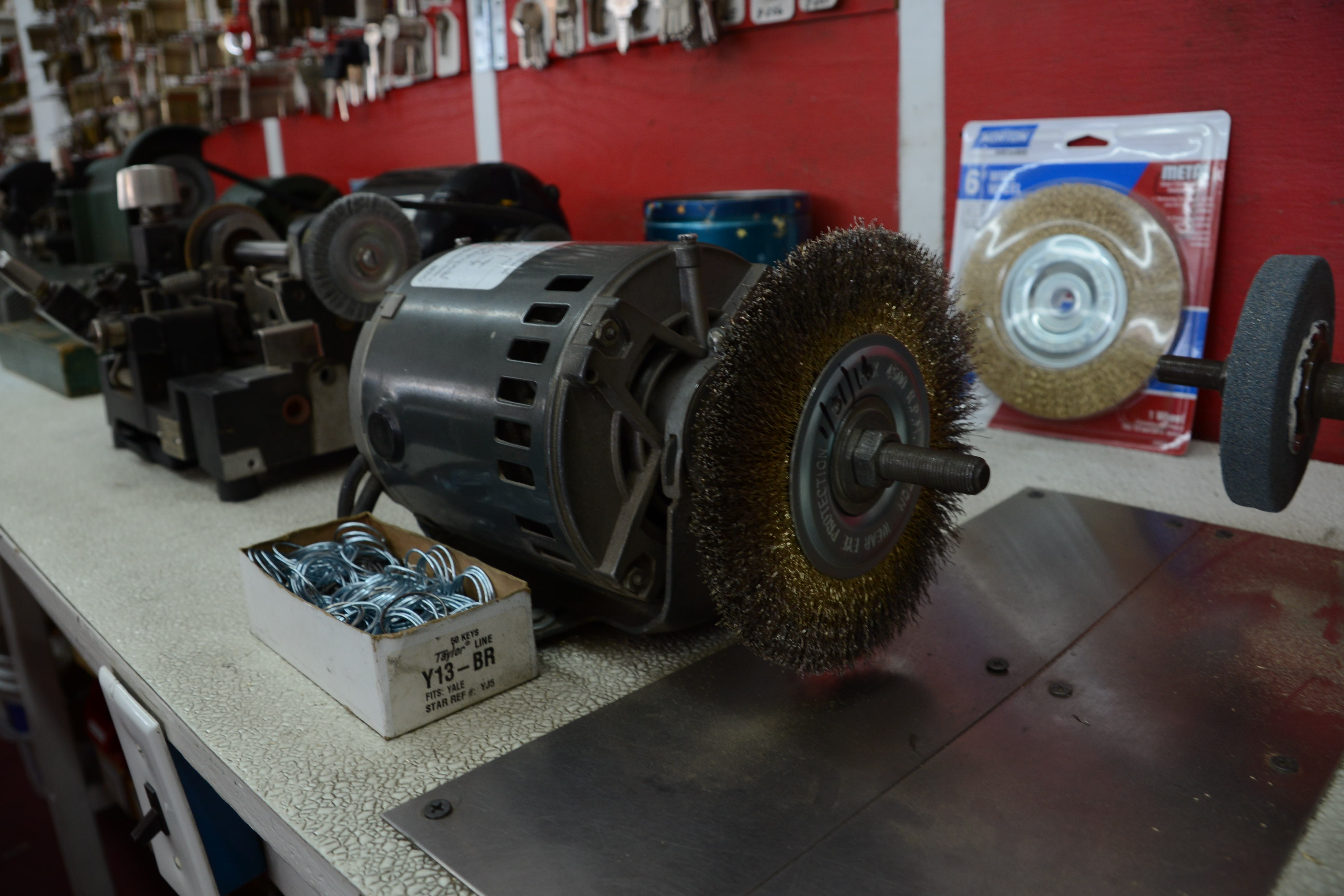 Fully Equipped Locksmith Shop